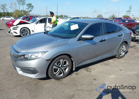 2017 Honda Civic Lx из США, поврежденный, VIN 19XFC2F54HE062777